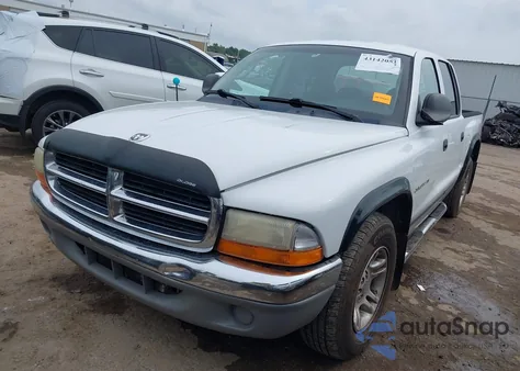 2001 Dodge Dakota Slt/Sport из США, поврежденный, VIN 1B7HL2AN91S304465